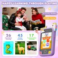 thumbnail image 5 of PayUSD Kids Smart Phone for Girls Boys 32GB Cell Phones Kids Toys Camera Touchscreen HD Dual Phones Christmas Birthday Gift Toddler Learning Education Toy, 5 of 8