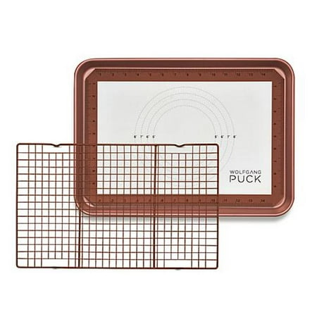 

Wolfgang Puck 3-piece Nonstick Sheet Pan Set Open Box