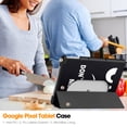 thumbnail image 2 of Allytech Google Pixel Tablet Case 10.95" 2023, Ultra Slim Fit Lightweight Shockproof Multi Angle Viewing Stand Protective Cover Case for Google Pixel Tablet - Don't Touch, 2 of 10
