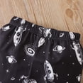 thumbnail image 5 of Gerichy Toddler Baby Boy Clothes Fall Winter Outfit, Toddler Boys Long Sleeve Cartoon Space Astronaut Prints Hooded Tops Pants Two Piece Casual Sports Outfits Set For Kids Clothes, 5 of 9