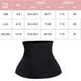 thumbnail image 4 of Recortador de cintura para sudar Sharpla cinturón de sauna Negro 2XL 3XL, 4 of 8
