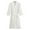 a-White22465, variant on VNKIDY Men's Pajama Solid Color Waffle Weave Robe 3/4 Sleeve Belted Design Loungewear Nightrobe With Dual Front Pockets For Home Relaxing Casual Homewear