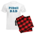 thumbnail image 6 of CafePress - Pitbull Dad Men's Light Pajamas - Men's Light Loose Fit Cotton Pajama Set, 6 of 7