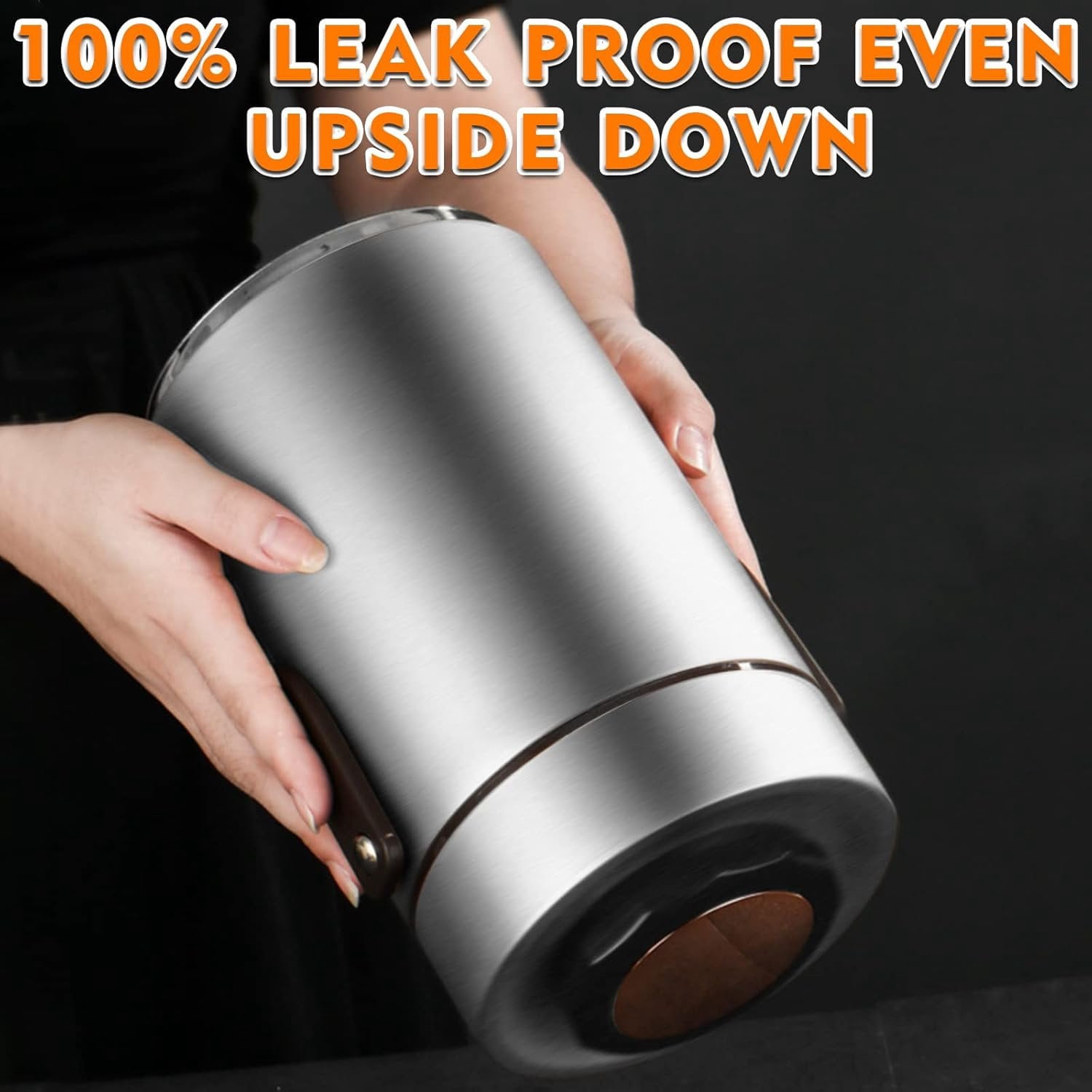 3-Layer Insulated Lunch Box for Men, Adult Soup Thermos, Leakproof Insulated Hot  Jar Container, Stainless Steel Thermal Bento Box Lunch Bag Cutlery for Office Worker Trucker Picnic