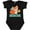 AB-Black, variant on Inktastic 1st Birthday Woodland Fox 1 Year Old Boys or Girls Baby Bodysuit