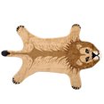 thumbnail image 1 of 1pc Imitation Rabbit Hair Lion Carpet Floor Mat Children's Room Decorations, 1 of 6