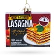 thumbnail image 2 of Lasagna Box Glass Christmas Ornament, 2 of 5