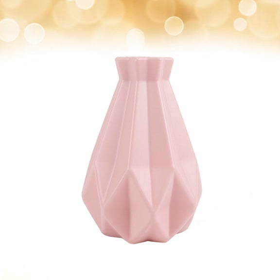 MLINS  Modern Style Vase Cafe Ornament Home Decor Vases Minimalist Pink