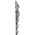 thumbnail image 3 of Ekena Millwork 5 7/8"W x 8 5/8"H x 3/4"P Versailles Small Ribbon with Bow Onlay, Left, 3 of 6