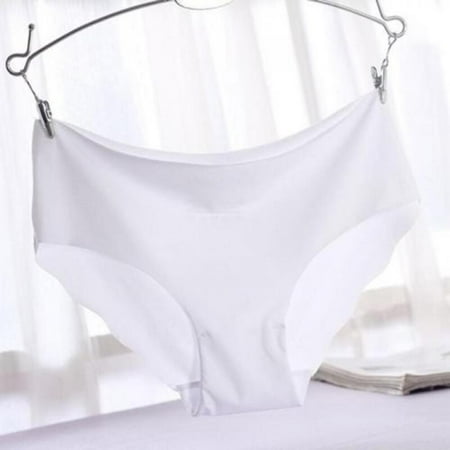 

Spree Women Invisible Seamless Soft Thong Solid Lingerie Briefs Hipster Underwear Panties