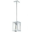 thumbnail image 2 of Dainolite 1 Light Acrylic Pendant, Matte Black & Vintage Bronze, 2 of 2