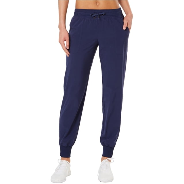 Ideology Womens Drawstrings Athletic Jogger Pantalones, Azul, XX-Large