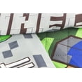 thumbnail image 3 of Minecraft Time to Fight 4 Piece Twin Size Kids Quilt Set, 3 of 5