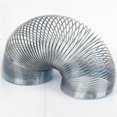 thumbnail image 2 of 80x100mm Giant Magic Rainbow Metal Slinkys Spring Big Classic Walking Jumbo Steel Toy Spring, 2 of 5