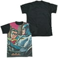 thumbnail image 2 of Batman Classic Tv Bat Signal Unisex Adult Halloween Costume Sublimated T Shirt, 2 of 4