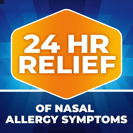 Nasacort Allergy 24HR Nasal Spray for Adults, Non-Drowsy & Alcohol-Free, 120 Sprays, 0.57 fl. oz.