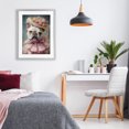thumbnail image 2 of Stupell Industries Feminine Regal Frenchie Gray Framed Print Under Glass design by Wumples, 23 x 17, 2 of 10