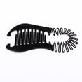 thumbnail image 5 of Clips, 2 Sided French Braiding Comb, Ponytail Holder, 6 Pieces, 5 of 6