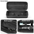 thumbnail image 4 of Electric Toothbrush Travel Case for Philips Sonicare Protective Clean 4100, 7500/ for Oral B Pro 1000, Replacement Heads & Accessories - Black, 4 of 7