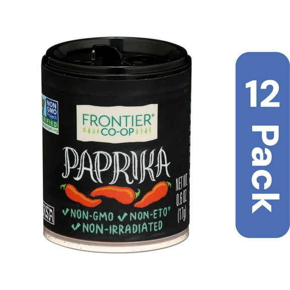 Frontier Herb Spice Paprika Mini 0.6 oz (Pack of 12)