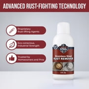 Stainless Steel Rust Remover & Stain Cleaner - NSF Approved Food Use Areas - 4oz