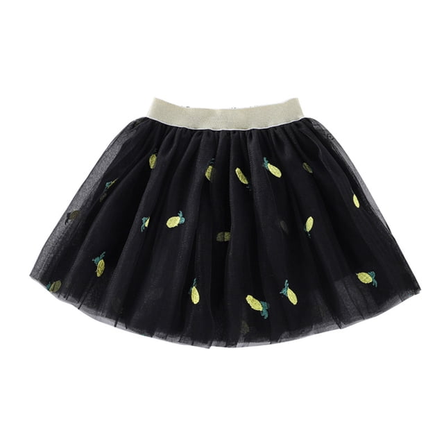 EQWLJWE Robe Bébé Fille Robe Mignonne de Fête Danse Couleur Unie Broderie Filet Tulle Robe Princesse Jupe