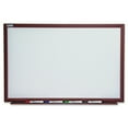 thumbnail image 2 of Mahogany Frame Dry-erase Whiteboard, 2 of 2