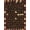 Black Gold Red, Pattern 4, variant on ODIKA Record Vinyl Mirrored Music Notes Grooves Concentric Player Dj for Living Room, Under Sectional, Family , Non-Slip Flatwoven