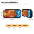 thumbnail image 5 of ZUXONGSY Basketball Fire Water Stamp Print 3 Pcs Backpack Set Travel Bag Portable Bookbag Knapsack Daypack Large Capacity Sports Backpacks Schoolbag with Lunch Box Pencil Case for Boys Girls, 5 of 6