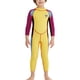 thumbnail image 1 of Sonducket Traje de neopreno para niños de 2,5 MM, traje de Surf resistente a los arañazos para jóvenes, adolescentes, niños pequeños Deportes acuáticos manga amarilla morada M Sonducket OD003690-07, 1 of 6