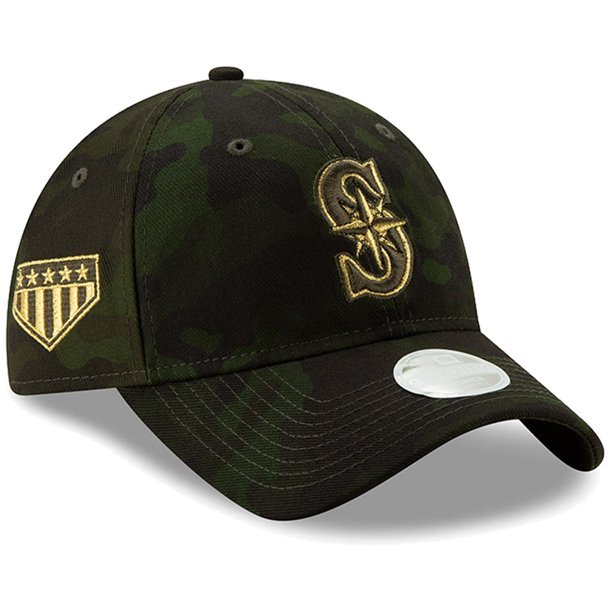 Seattle Mariners New Era Women S Mlb Armed Forces Day 9twenty Adjustable Hat Camo Osfa Walmart Com Walmart Com