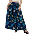 thumbnail image 5 of Bimba Women White Maxi Long Flaired Skirt Wth Lining Casual Cotton Summer Skirts, 5 of 6