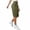 Army Green, variant on Women's Workout Shorts cool silk cotton Sport Shorts Summer Athletic Cycling Hiking Sports Shorts Wine,S
