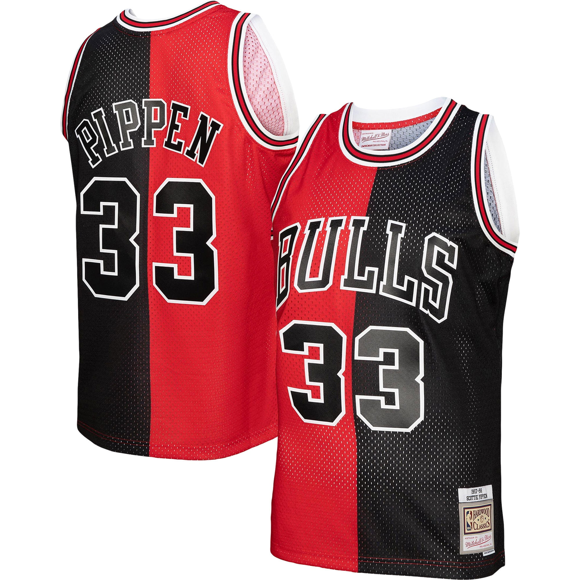 Red black and white shop scottie pippen's