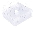 thumbnail image 3 of HLONK 5pcs Dual CD Jewel Case with Assembled Clear Tray Standard Empty Clear Replacement DVD Case Portable CD Package Case (Transparent), 3 of 6