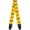 New Mexico, variant on Buckle-Down Guitar Strap, New Mexico Flag Black, 2 Inches Wide