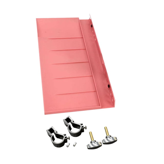 Bandeja de caballete, estante, bandeja para pinceles, organizador de almacenamiento, fácil de instalar, estante para bocetos, bandeja, herramientas de Rosa