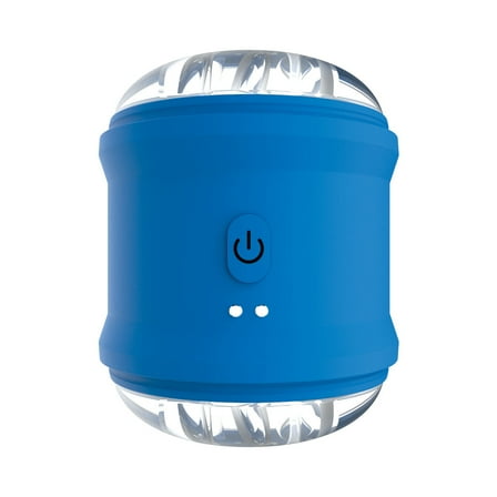 Nasstoys The Royale 10 Vibration Functions Rechargeable Masturbator Cylinder for Men, Blue