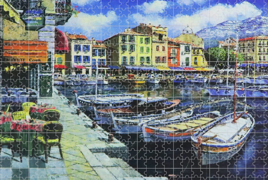 1000pc Jigsaw Micropiece Puzzle Ocean Wave Classic Artwork 