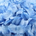 thumbnail image 1 of Xihbxyly Pétalos de Rosa de Seda, 1000 Piezas de Flores Artificiales Azules, Decoración Romántica para Bodas, Elegante Decoración para Ceremonias, Regalos de Boda, Perfectos para Propuestas de Matrim, 1 of 1