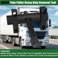 60050 Heavy-duty Yoke Puller Kit For Class 6-8 Trucks Yoke Remover Tool Kit