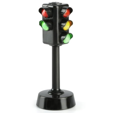 

Eyoulife Road Safety Signs Lamp Simulation Traffic Light Mini Portable Traffic Signal Lights Kids Educational Pretend Play Toy f