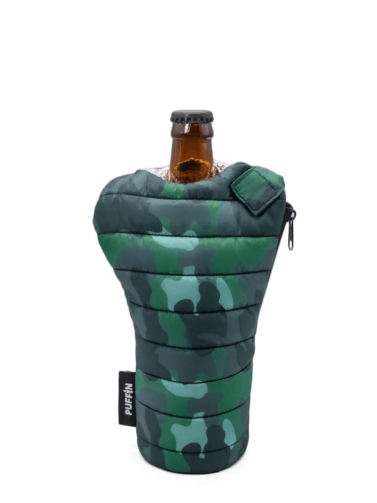 Puffin Insulated Sleeping Bag Bottle Koozie