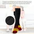 thumbnail image 4 of Teacher Appreciation Gifts AXXD Womens Crew Socks,Up And Down Heating Winter Heating Usb Charging Heating Thickened Foot Warmers Stockings Socks, 4 of 6