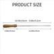 thumbnail image 4 of Brochetas de Acero Inoxidable BBQ Kebab con Manejars de Madera Palitos de Broche de Metal Reutilizables Planos con Bolsa de Almacenamiento 24 Piezas, 4 of 5