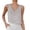 Light Gray, variant on Women's Casual Sleeveless Tank Top Summer Breathable Comfortable Loose Fit V Neck Blouse Tunic Shirt for Women Back Support Top Women Cropped Top Compression Stretch Tops for Women Adjustable Strap