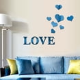 thumbnail image 2 of Under 10 Wall stickers Acrylic Love Mirror Sticker Bedroom Living Room Removable Wall Sticker, 2 of 3
