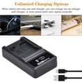 thumbnail image 3 of Paquete de Baterías PowerTrust D-Li88 2 piezas con Cargador USB, 3 of 7