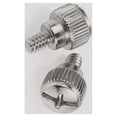 thumbnail image 3 of Miangastore Threaded Knurled Thumbscrew Silver 100Pcs 0.6In, 3 of 8