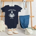 thumbnail image 3 of Classic Video Game Mega Man RockMan Romper Boys or Girls Infant Baby Brisco Brands 12M, 3 of 6